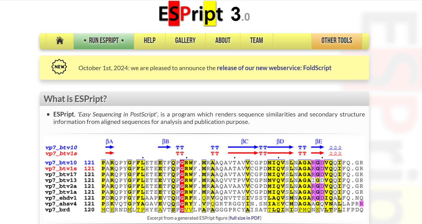 ESPript3官方网站