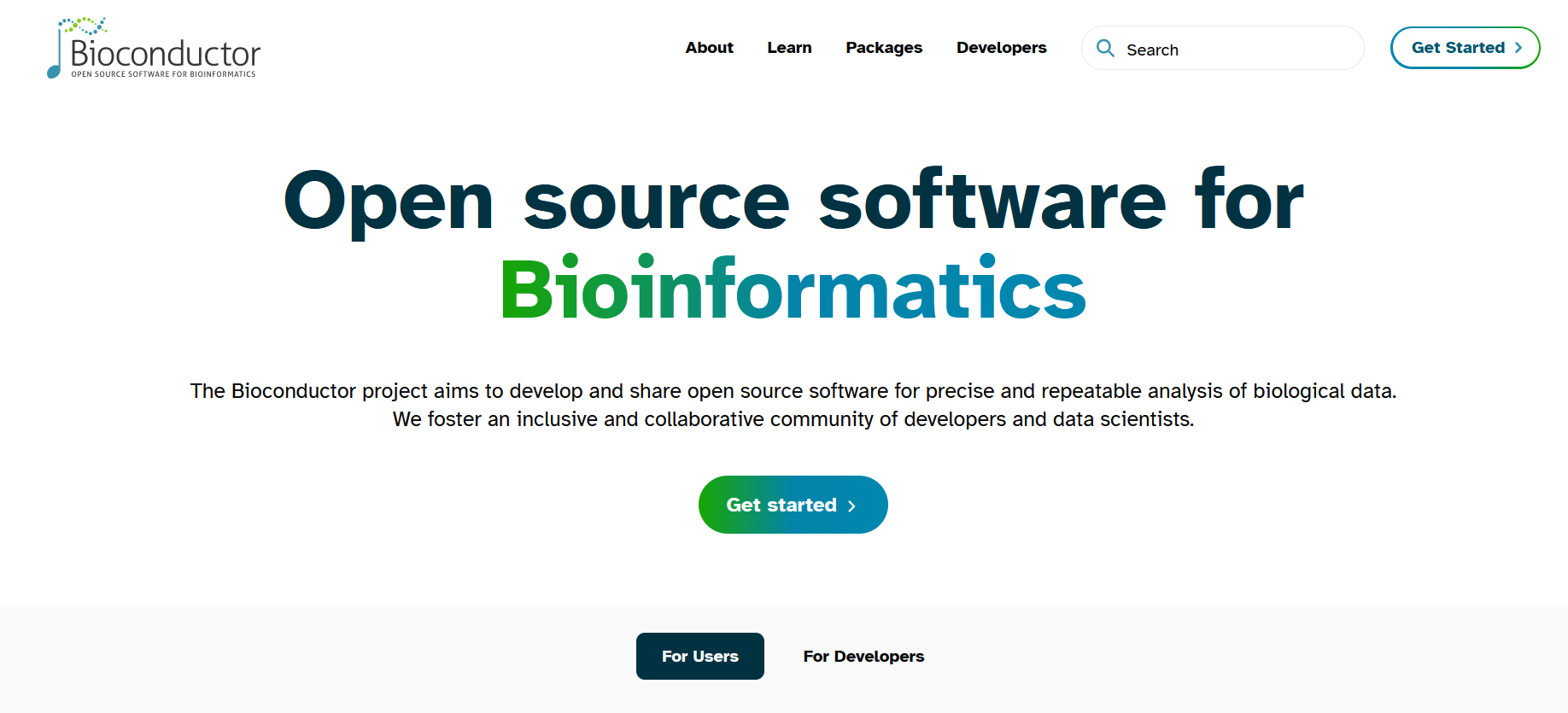 Bioconductor官网
